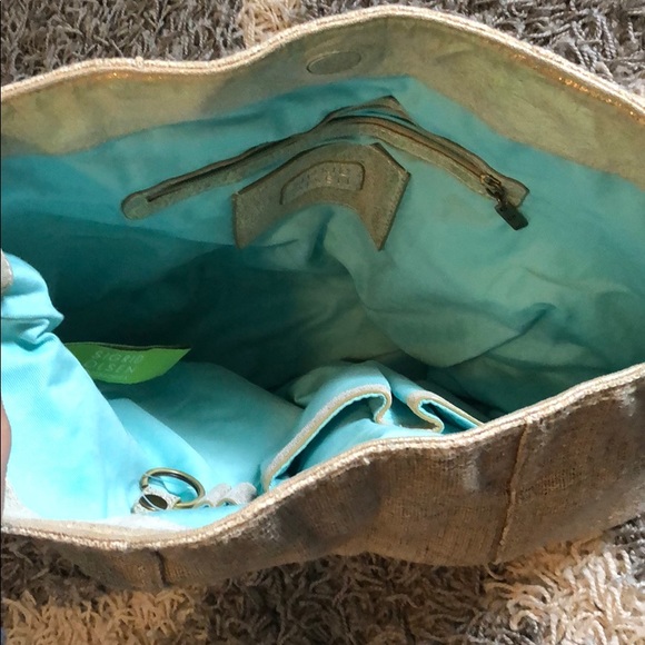 Sigrid Olsen gold purse - Picture 2 of 3